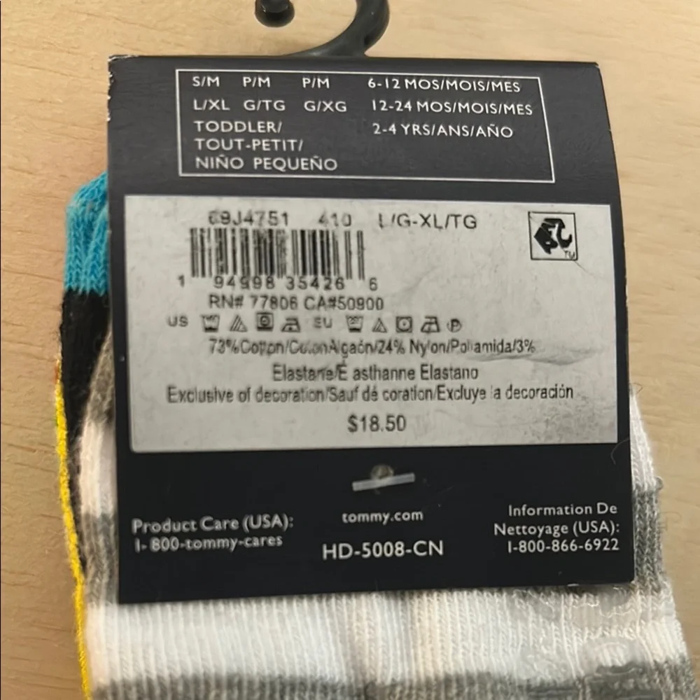 Tommy Hilfiger Infants Multicolor Socks